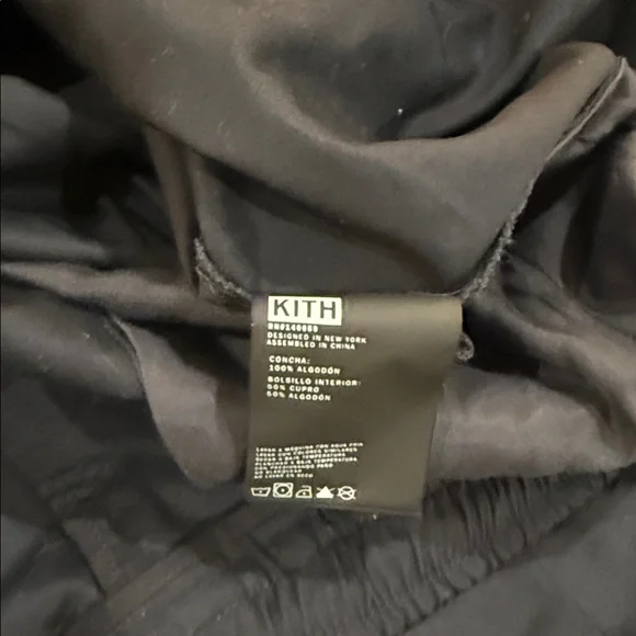 Kith Men's navy blue Drawstring Pants